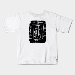 Tribal Geometry Kids T-Shirt